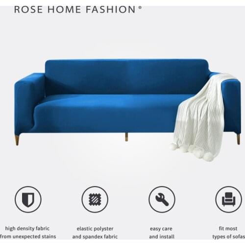 Elastic Sofa Cover for Living Room Strech Sofa Slipcover Sectional Couch Cover 1/2/3/4 Seater Polyster Furniture Protector