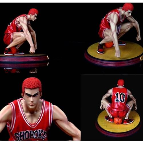 19cm New Style Anime Slam Dunk Figure Hanamichi Sakuragi PVC Collect Toy Figurines Gifts