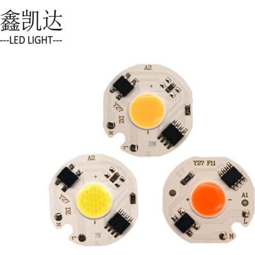 HobbyLane 220V 3W/5W/7W/10W COB LED Chip Light Lamp for Spotlight DIY Floodlight