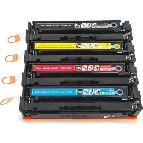 JIANYINGCHEN compatible toner cartridge CF500A CF501A CF502A CF503A for HPs Color LaserJet Pro M254dw 254nw M280nw