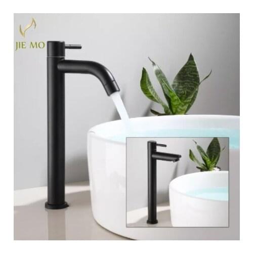 JIE MO Black Bath Faucets