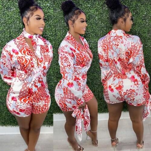 Summer Two Piece Set Women Dashiki African Shorts Sets Shirt High Waist Shorts Mujer Matching Sets Outfit Y2K Africa Clothing