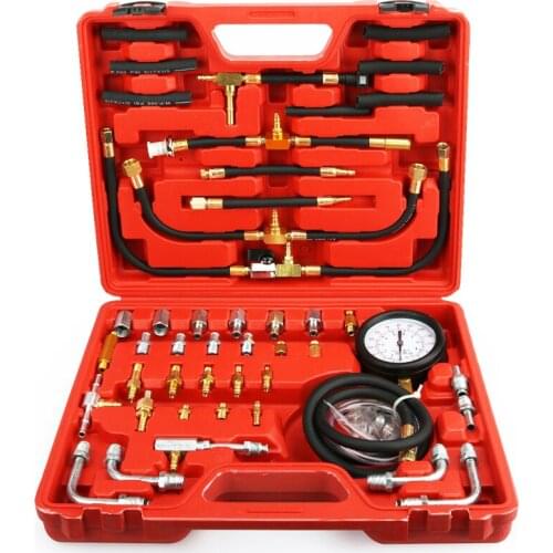 TU-443 Injection Oil Pressure Gauge Detector Car Full Vehicle Fuel Pressure Gauge Detection Tool Gasoline Pressure Gauge