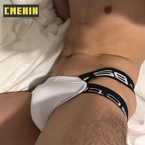 2021 New Cotton Soft Sexy Gay Underwear Men Thong Men Jockstrap Men Lingerie G String Men Penis Pouch Gay Underwear Sexi BS3501