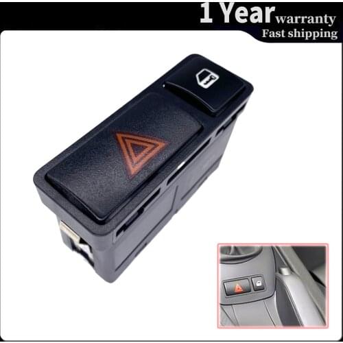Hazard Emergency Flasher Warning Light Switch Button Signal Door control Central Lock for BMW E46 E53 E85 X5 Z4 325 61318368920