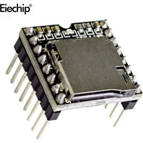 Mini MP3 DF Player Module Board MP3 Audio Voice Decode Board For Arduino Supporting TF Card U-Disk IO/Serial Port/AD DFPlayer