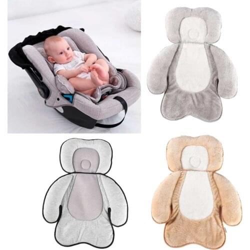 Baby Stroller Cushion Sleeping Mattress Warm Mat Pillow Infant Pushchair Pram Seat Neck Protection Pad Support