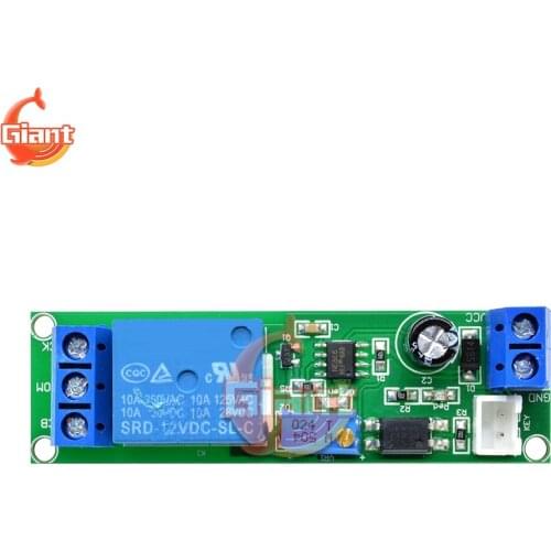 DC 12V Time Delay Relay Time Relay Trigger Cycle Timer Relay Switch Circuit Board Timing Control Module DIY