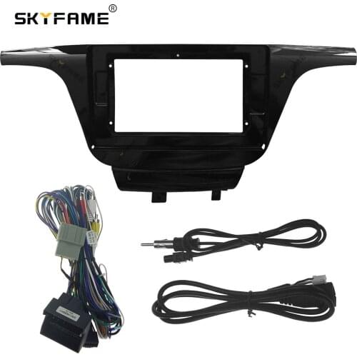 SKYFAME Car Frame Cable CANBUS For BUICK GL8 FIRST LAND 2017+ Android Big Screen Dash Panel Frame Fascia