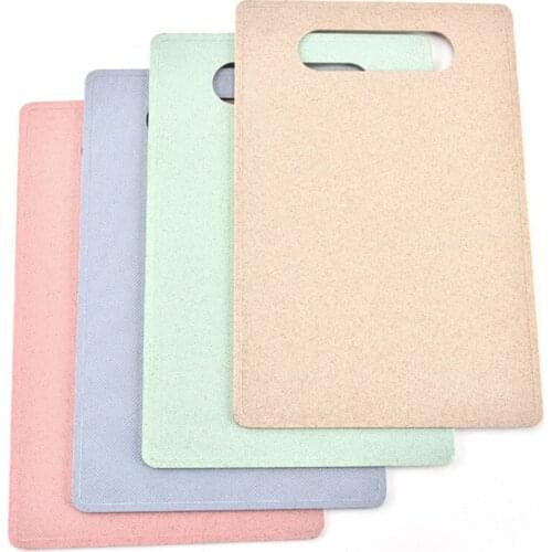 Wheats Straw Cutting Board Multifunction Non-slip Chopping Boards Fruit Cutting Board Home Kitchen Tools Camping Accessorie 1pc
