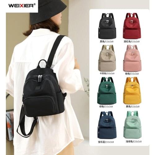 Weixier Women's Green Backpacks China