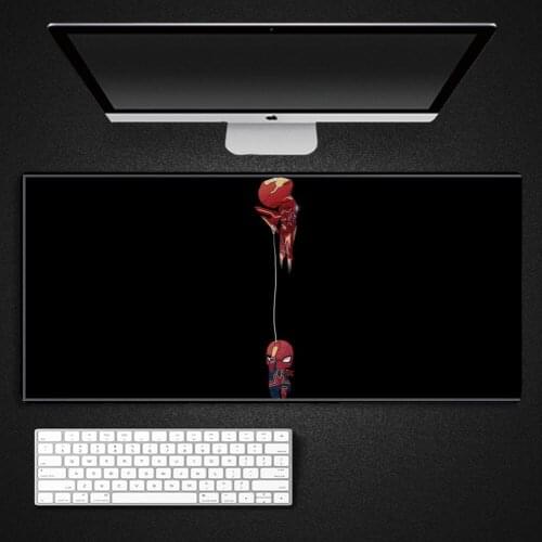 Iron Man Anime Pc carpet mouse pad mats gamer gaming accessories desk mat mousepad ergonomic wrist rest carpet Gamer