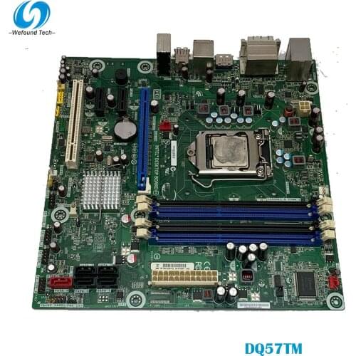 100% Working Desktop Motherboard For 1156 Q57 DQ57TM System Board Fully Tested