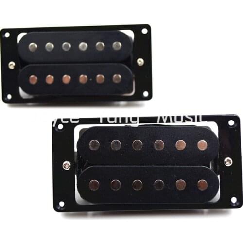1 Set of 2pcs Black Humbucker Double Coil Pickups Neck&Bridge For LP Electric Guitar Pickups