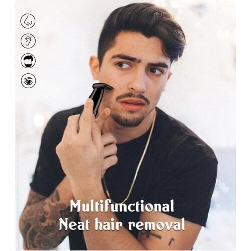 3-in-1Nose Hair Trimmer MultiFunctional Electrics Rechargeable Razor Trimmer Eyebrow Epilator Ear Nose Facial Trimmer Depilator