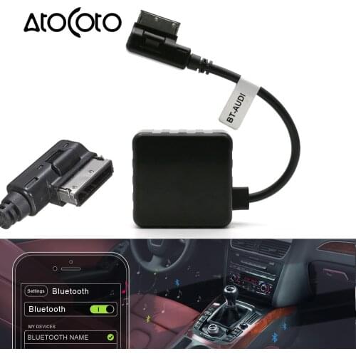 Car Bluetooth Wireless Module Aux Cable Adapter for VW AMI MDI MMI 3G Socket Media Interface for Audi Radio Stereo Audio Input