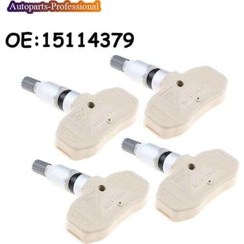 4 pcs/lot New 15114379 315MHZ For C adillac C hevrolet 2005-2006 for G MC TPMS Tire Pressure sensor Car accessories