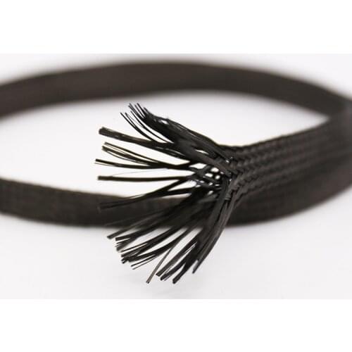 Hi End Carbon fiber Sleeve Carbon Fiber Fabric braided Sleeve 3k Aerospace (8MM 15MM )