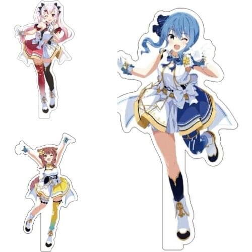Hololive Vtuber Youtuber Hosimati Suisei Nakiri Ayame Korone Acrylic Figure Stand Model Plate Anime Toy Toyosu Concert Costume