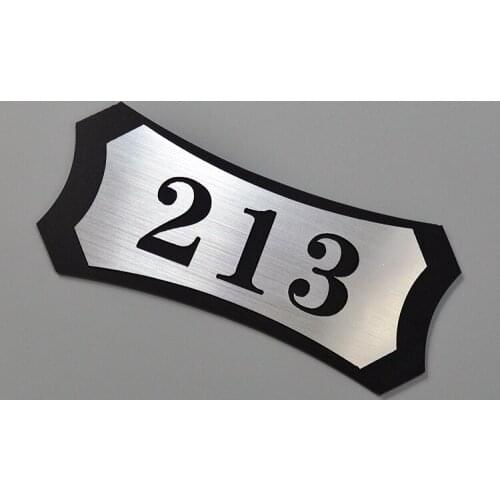 1pcs House number custom room card home digital post dormitory number card room number acrylic department room card creat