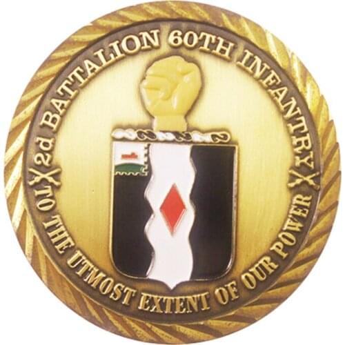 Low price custom gold coin personality trend carving coin K200278