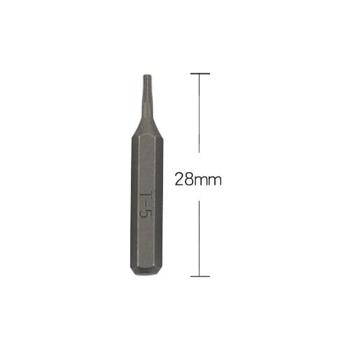 New T5 Torx Security Tamper Proof Bit 4mm Drive Hex Screwdriver Bit