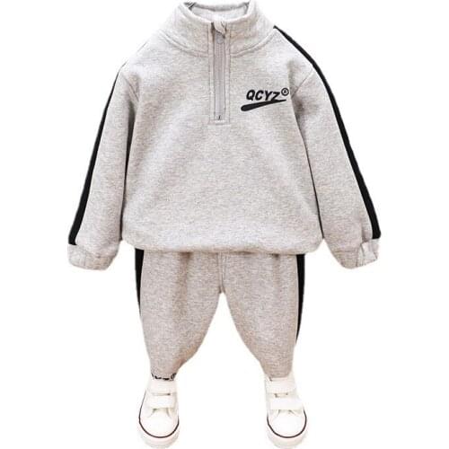 New Winter Baby Boys Girls Clothes Children Thick Jacket Pants 2Pcs/Sets Toddler Casual Costume Infant Clothing Kids Tracksuits