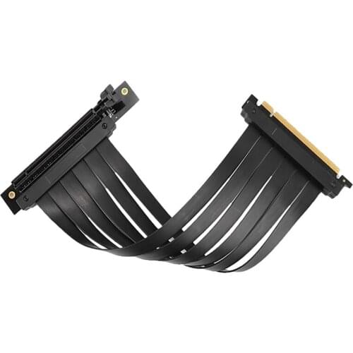 PCI-E3.0 16X Image Card Extension Cable 90 Degree Upright Chassis Reverse Extension Image Card Adapter Cable CNIM Hot