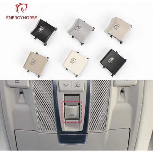 For Mercedes W166 W292 W463 Car Sunroof Window Switch Button Cover Plastic For Benz ML GLE GLS Car indoor ceiling light switch