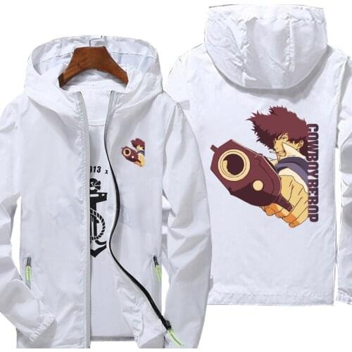 Spring summer 2021 new jacket Cowboy Bebop for men and women casual windbreaker zipper thin hooded men jacket