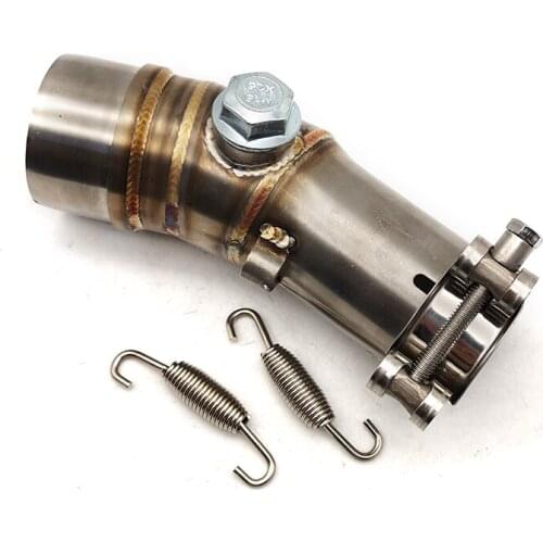 Motorcycle Exhaust Pipe middle connect Pipe Front Link Pipe For kawasaki ER6N