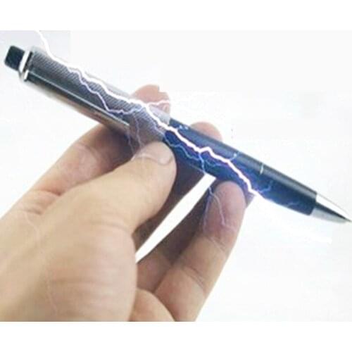 1Pcs Electric Shock Pen Toy Utility Gadget Gag Joke Funny Prank Trick Novelty Friends Best Gift