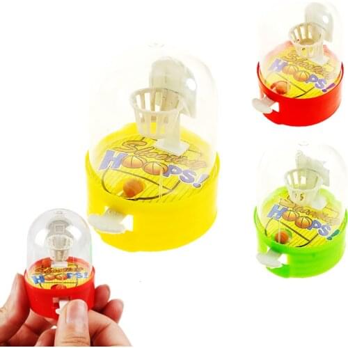 Mini Basketball Machine Handheld Finger Ball Reduce Pressure Player Shooting Puzzle Children Toys Gift for Kids Fans Club