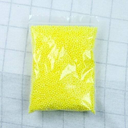 1pcs Yellow Foam Ball Particles Banners Streamers Confetti Children Party Table Confetti Decoration Decorative Supplie Christmas