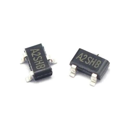 100pcs/lot SI2302DS-T1-E3 SOT-23 A2 SI2302 A2SHB 2302 MOSFET N-CH 20V 2.5A SOT23 A2SH8 SI2302DS
