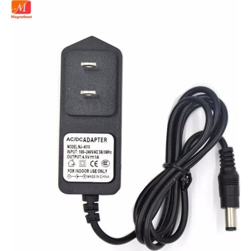 4.5V 1A 1000mA AC 100V-240V Converter power Adapter Charger To DC 4.5V1A 4.5W Power Supply EU US Plug DC 5.5mm x 2.5 / 2.1mm