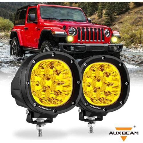 4 Inch 40W LED Fog Lights Round Offroad Work Lights 3535 LED Combo Beam Driving Light for Jeep Wrangler Truck SUV ATV UTV 4x4