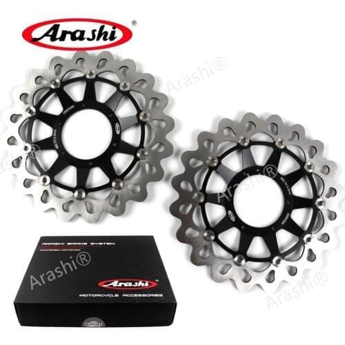 Arashi 1 Pair For HONDA CBR1000RR SP 1000 2014 2015 2016 2017 CNC Floating Front Brake Disc Rotors CBR 1000 RR CBR1000RR SP