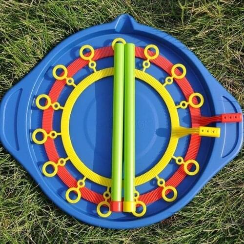 Free Shipping 2021 New Fashion Magic Big Bubble Ring (Bubble Show Props / Without Bubble Water) Giant Bubble Wand