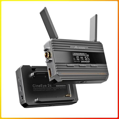 Accsoon CineEye 2s Wireless Video Transmitter SDI HDMI-compatible Dual Interface Image Video Transmission For Camera Phone APP