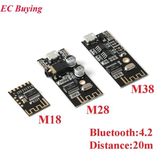 Wireless Bluetooth Audio Receiver Board Module MH-MX8 M18 M28 M38 BLT 20M 4.2 MP3 Lossless Decoder Stereo Electronic DIY Kit