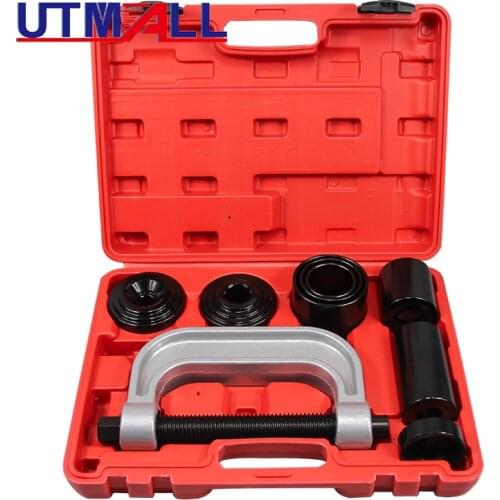 Heavy Duty 4 in 1 Ball Joint Press & U Joint Removal Tool Kit with 4x4 Adapters
