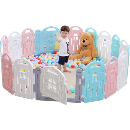 Baby Play Fence Toddler Guardrail Safety Fence Children Baby Play Game Park Ball Pool Playpens Toddler Games Bed for Kids