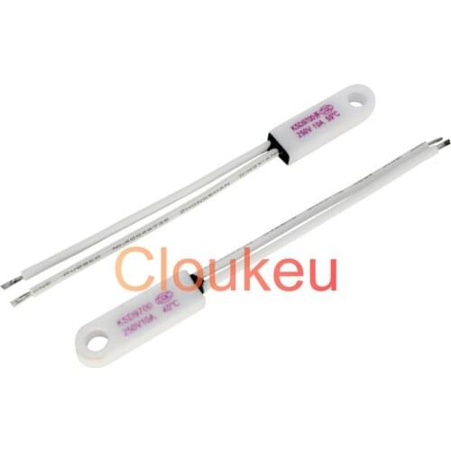 Temperature switch Round hole KSD9700 10A 250V 40/45/50/55/60/65/70/75/80/85/90/95/100/105/110/115/120/125/130/135/140/145/150C