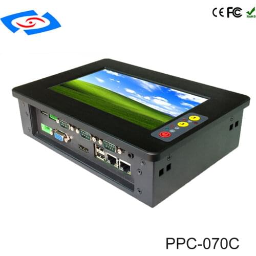 400 Cd/m2 Brightness And 16:9 Display Ratio Industrial Rugged Panel PCl IP 65 Front Panel With Touch screen Application Kiosk