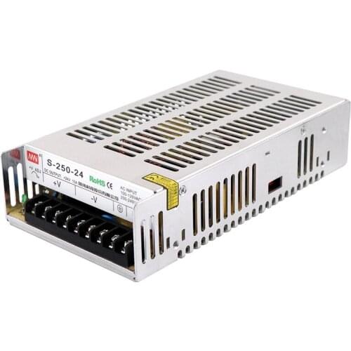 Industrial S-250W Exchange220VGo12V 24V Switching Power Supply Transformer Monitoring SecurityLEDLighting
