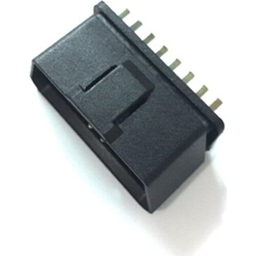 10pcs/lot Free Shipping OBD male connector, OBD assembly male plug, OBD2 car connector with 16 terminals obd plug for Car 12V