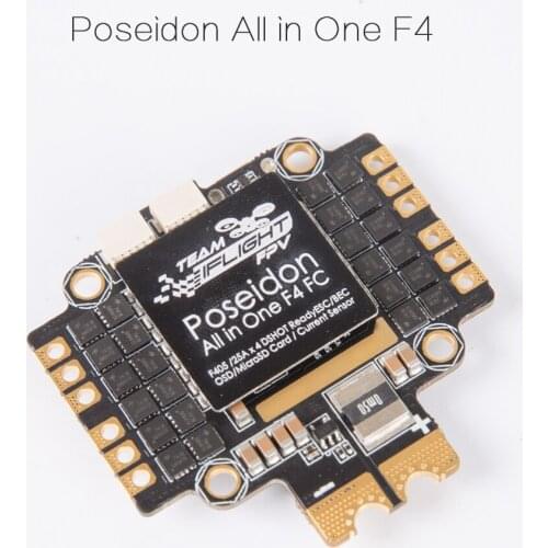 All in one Poseidon betaflight F4 Four in one integrated 25A ESC OSD meter BEC for racing dore