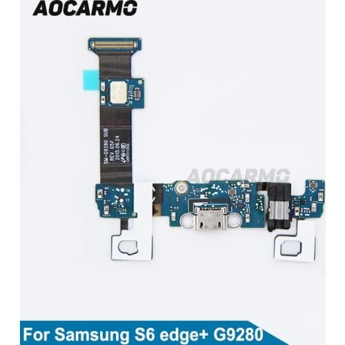 Aocarmo USB Charger Charging Port Dock Flex Cable Samsung Galaxy S6 Edge+ Plus SM-G9280