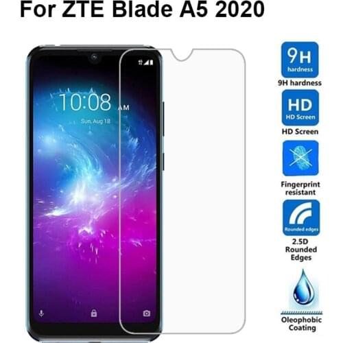2PCS Screen Protector sFor ZTE Blade A5 2020 Tempered Glass For ZTE Blade A5 2020 Glass ZTE Blade A5 2020 Mobile Phone Film